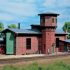 Auhagen 11400 Locomotive Shed with Water Tower Modelling Kit