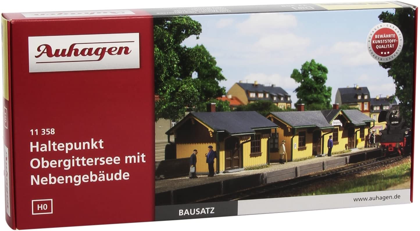 Auhagen 11358 "Obergittersee Halt Modelling Kit