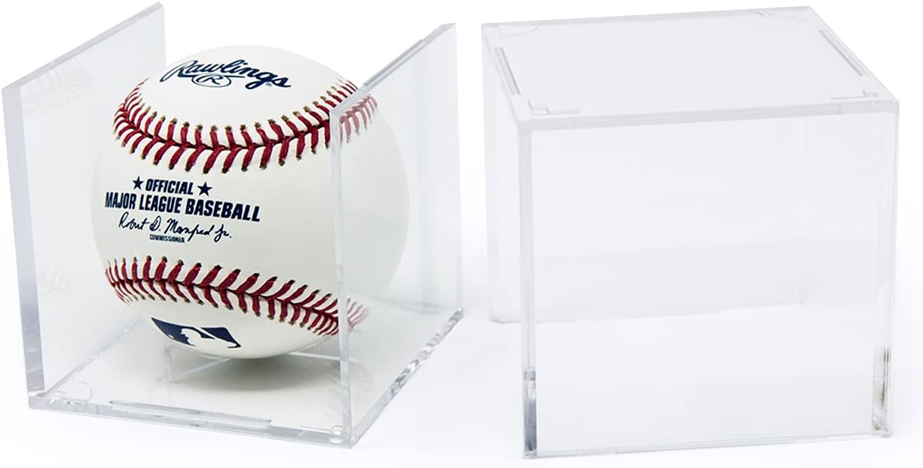 Baseball Acrylic Ballqube Grandstand Display Case Cube 1 Count Pack