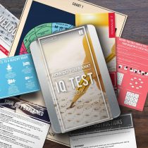 Gift Republic GR100009 Personalise It IQ Test, Multicoloured
