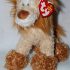 TY Original Beanie Babies 6" Lion Groowwl