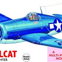 Guillow Grumman F6F-3 Hellcat Model Kit