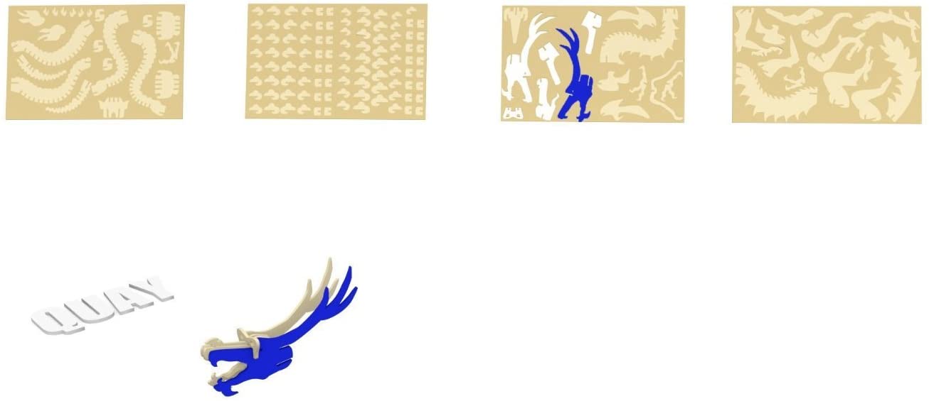 Quay Dragon Woodcraft Construction Kit FSC TopToy