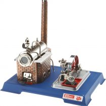 Wilesco 10&nbsp;steam engine D10, 155 ml boiler contents, including safety valve and whistle-pipe