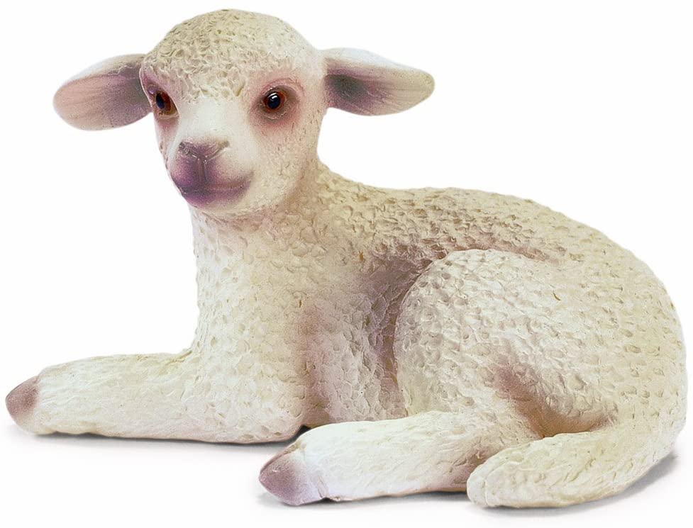 Schleich – Lamb Lying – Toptoy