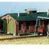 Auhagen 11355 Narrow Gauge Engine Shed with Gantry Crane Modelling Kit