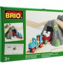 BRIO 33027 Figure of 8 railway set with hill