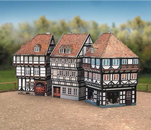 Aue-Verlag Kit Modellismo Città Vecchia Scala 1:87 – Set Da Costruire Fai Da Te