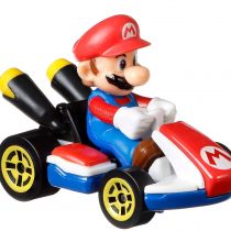 Hot Wheels GBG26 Mario Kart 1:64 Die-Cast Mario with Standard Kart Vehicle