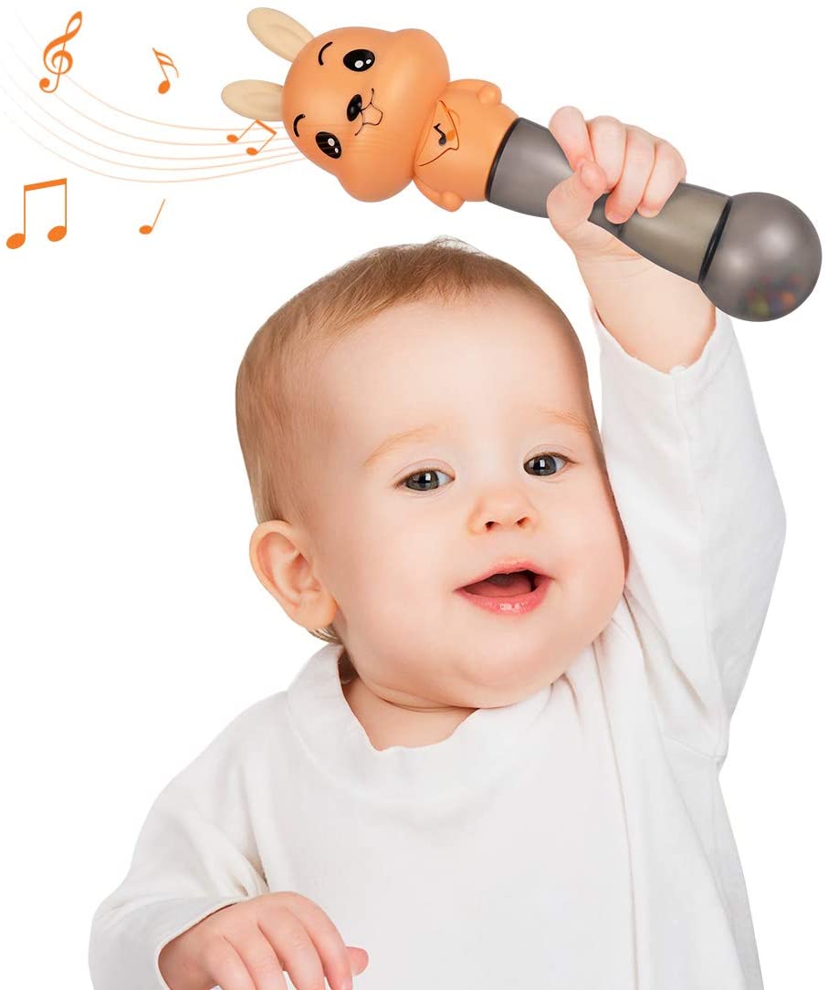 tumama Baby Musical Rattles Toys,4 in 1 Baby Musical ...